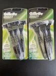 2X Gillette MACH3 Sensitive 3-BLADE Disposable Razor 3CT Each Pack New. Fixed Price $17.99.
