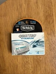 Schick Quattro Titanium Razor Blade Refill Cartridges 4 (varied Packaging). Fixed Price $9.95.