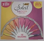 Bic Razors 3 Blade Soleil Smooth Colors 10 Pack - New. Fixed Price $8.00.