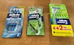 4-5 Pack Gillette SENSOR3 Cool Sensitive Blade Disposable Razors You Choose. Fixed Price $75.00.