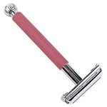 Parker 29L Pink Women's Safety Razor & 5 Double Edge Blades - Butterfly Open. Fixed Price $30.00.
