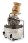 Anbbas Badger Hair Shaving Brush With Wooden Handle Stainless Steel S.... Fixed Price $23.66.