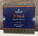 Bakblade 3-PACK Refill For 1.0 Back And Body Shaver Personal Grooming Co. Fixed Price $16.99.