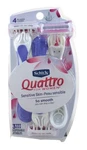 (2 Pack) Schick Womens Quattro Razor Sensitive Disposable 3 Count. Fixed Price $26.85.