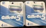Gillette 5 Men's Razor Blade Refills 4 Count - New. Fixed Price $27.99.