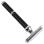 Parker 71R Long Handle Safety Razor & 5 Double Edge Blades - 3 Piece Design. Fixed Price $29.95.