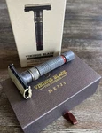 Vikings Blade Adjustable Safety Razor The Emperor 'meiji' Smooth Shave Dual Head. Fixed Price $54.99.