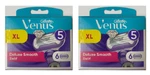 Gillette Venus Deluxe Smooth Swirl Refill Blades - 12 Cartridges. Fixed Price $48.99.