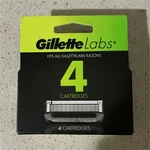 Gillettelabs Refill Cartridges 5-BLADE, 4 Count, Fits Razors. Fixed Price $10.00.