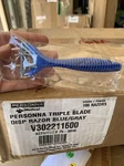 10-PACK New Personna Triple Blade Disp Blue/gray Razors Health Men Shaving. Fixed Price $14.99.