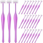 Pagow 24PCS Eyebrow Razor, T-shape Facial Razors For Women & Men, Purple. Fixed Price $14.38.