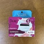Gillette Venus & Olay Razor Blade Refills, Women's, Sugarberry Scent, 4 Count. Fixed Price $15.89.