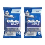 Gillette Blue Disposable Razors W Chromium Coating Blades Pack -20 Count. Fixed Price $15.97.