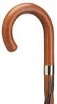 Concord Tortiglione Mens Crook Handle Acacia Wood Carved Spiral Walking Cane. Fixed Price $53.54.