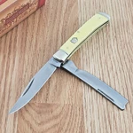 Rough Ryder Razor Trapper Pocket Knife 440 Steel Blade Synthetic Handle RR892. Fixed Price $18.59.