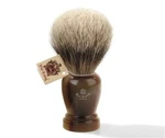 Silvertip Badger Shaving Brush With Resin Handle Vie-long, Spain. Fixed Price $200.00.