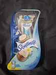 Skintimate 4 Disposable Razors 3 Blades Coconut Delight Scented. Fixed Price $13.99.