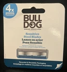 Bulldog Skincare Sensitive Steel Razor Blades Cartridge Pack Of 4 Brand New. Fixed Price $10.65.