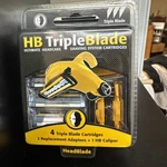 Hb Headblade 4 Triple Cartridges 2 Replacement Adaptors 1 Caliper. Fixed Price $29.00.
