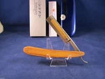 Dovo 5/8 Olivewood Solingen Germany Straight Razor With 24KT.GOLD Etch Tin A1. Fixed Price $259.60.