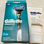 Gillette Venus Smooth Doux 1 Razor 5 Cartridges + Free Moisturizer Hydratant. Fixed Price $15.99.