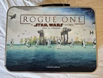 Star Wars Rogue One Gillette Metal Lunch Box Tin Stormtroopers Scarif 2016 Promo. Fixed Price $14.99.