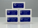 50 Personna Crystal Double Edge Razor Shaving Blades Made Israel. Fixed Price $35.00.
