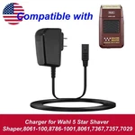 Charger For Wahl Star Shaver SHAPER,8061-100,8786-1001,8061,7367,7357,7029. Fixed Price $11.79.
