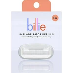Billie Women Razor Refill Blades 5-BLADE Cartridges, 8 Count, New. Fixed Price $14.99.