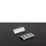 Wcs West Coast Shaving Replacement De Razor Head, Open Comb, Chrome. Fixed Price $17.90.