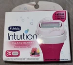 Schick Intuition Island Berry Women's Razor Refill 3 Cartridges. Fixed Price $12.00.