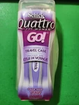 Schick Quattro Women Go Razor 1 Cartridge Shower Hanger Travel Case. Fixed Price $18.62.