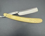 Vtg H. Boker & Co's Tree Brand Red-injun No. 301 R.p. Straight Razor With Case. Fixed Price $109.00.