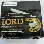 Lord Barber Straight Platinum Hygienic One-time Use 50 Razors Silver White. Fixed Price $59.99.