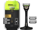 Experience Luxury Grooming: Gillette Labs Gold Edition Men's Razor With Exfoliat. Fixed Price $29.98.