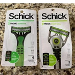 Sensitive Mens Razors 4 Disposable/schick XTREME3 Pivot Ball 2 Pac. Fixed Price $18.00.