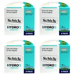 24 X Schick Hydro 3 Replacement Cartridges (4 6PK). Fixed Price $39.92.