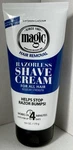 LOT/2 Softsheen-carson Magic Razorless Shave Shaving Cream Regular Strength 6OZ. Fixed Price $16.95.