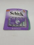 Vintage Schick Silk Effect + Refills For Women 5 Blades 1999 Package Damage. Fixed Price $19.99.