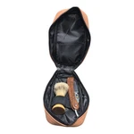 Naked Armor Lucan Kit Shavette Brush And Case. Fixed Price $30.00.