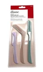 Diane 3PACK Fold & Go Retractable Razors Removes Facial Eyebrow Hair. Fixed Price $11.95.
