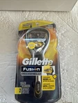 New Gillette Fusion Proshield Razor With Flexball Handle 2 Cartridges. Fixed Price $12.00.