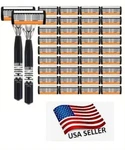 Premium 6-BLADE Razor 2H Men/ladies Ergonomic Handle With 36 Refillable Deal!. Fixed Price $24.95.