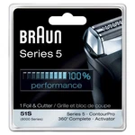 New Braun 51S 8000/SERIES 5- 590CC 570 550 8995 8985 Shaver Foil+cutter Set. Fixed Price $62.50.