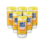 Wet Ones Tropical Pineapple Antibacterial Hand Wipes 240 Count Germ Killing W.... Fixed Price $37.29.