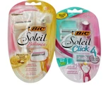 Bic Soleil #CLICK-1 Handle+refills & #BALANCE-2 Razors. (2 Pack) -read-. Fixed Price $16.99.