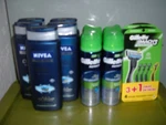 Nivea Cool Body Hair Face Wash Gillette Series Shave Gel Mach 3 Sensitive Razors. Fixed Price $59.95.
