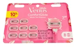 Gillette Venus Comfortglide White Tea Razor Blade Refills 8 Ct New Sealed. Fixed Price $17.99.