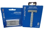 For Men Double Edge Safety Razor And Blades (10). Fixed Price $16.99.