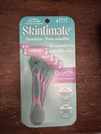 Skintimate Quattro For Women Sensitive Disposable Razor 4 Cartridges. Fixed Price $12.99.